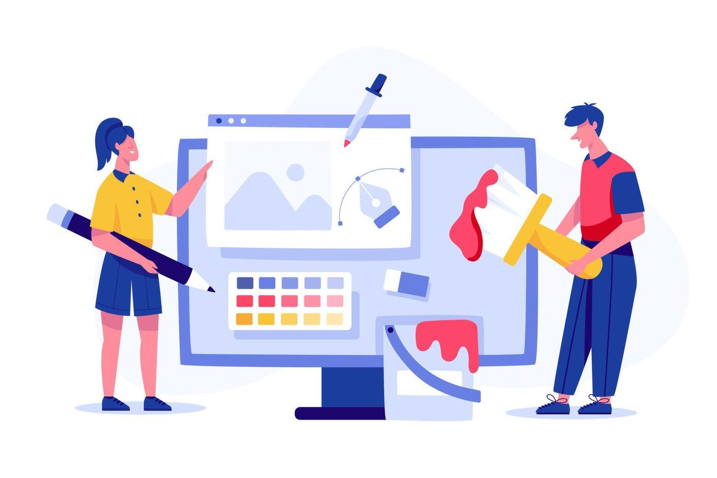 Illustration work sample